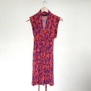 French Connection tie waist dress